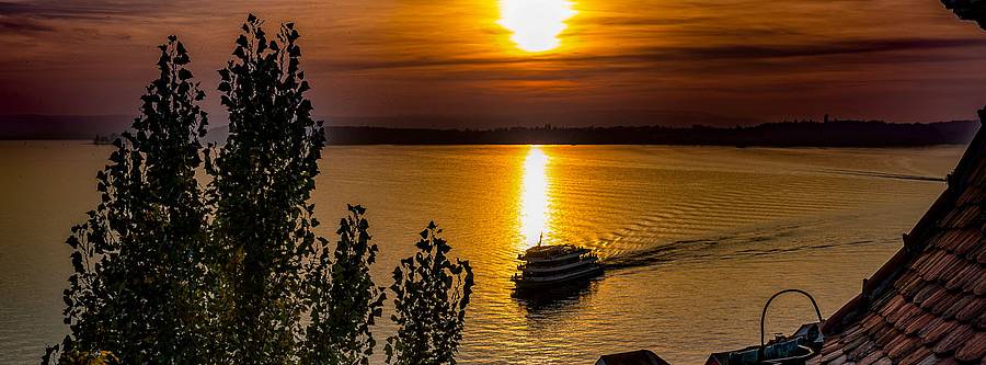 Der Weg zu den Ferienwohnungen